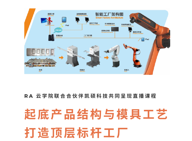 直播回顧|起底產品結構與模具工藝，打造頂層標桿智能工廠